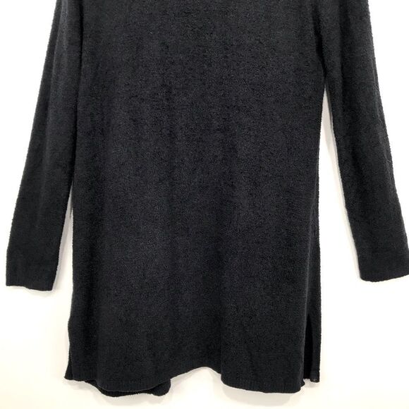 Barefoot Dreams Black Bamboo Chic Lite Cozy Ultra Soft Knit Cardigan Sweater - Picture 11 of 14